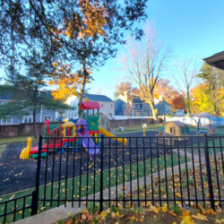 The big playground at Over The Rainbow Early Learning Center